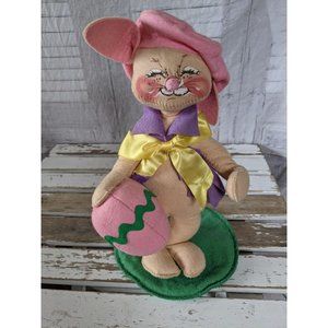 Annalee Easter Bunny 1988 rabbit decor artist spri